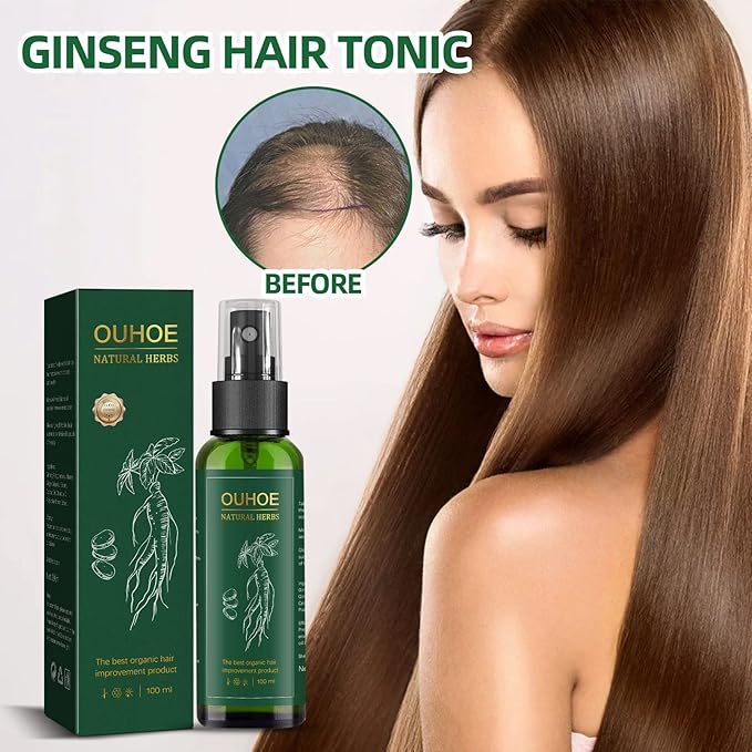 Spray para el Crecimiento del Cabello de Ginseng
