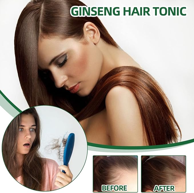 Spray para el Crecimiento del Cabello de Ginseng