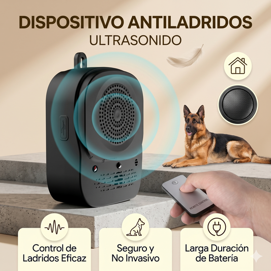Dispositivo antiladridos para Perros Ultrasonido