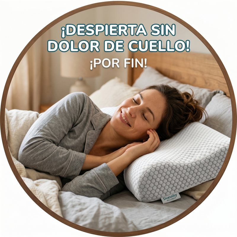 Almohada de punto ergonómica SOMNIA descubre el placer de despertar sin dolores