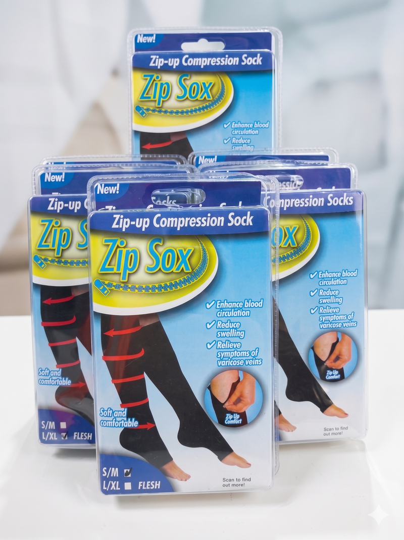 Medias para Varices - ZipRelax - Alivio que se pone en segundos